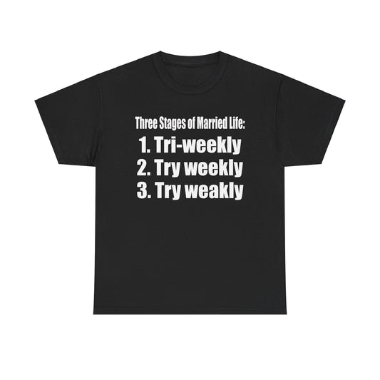 Three Stages of Married Life