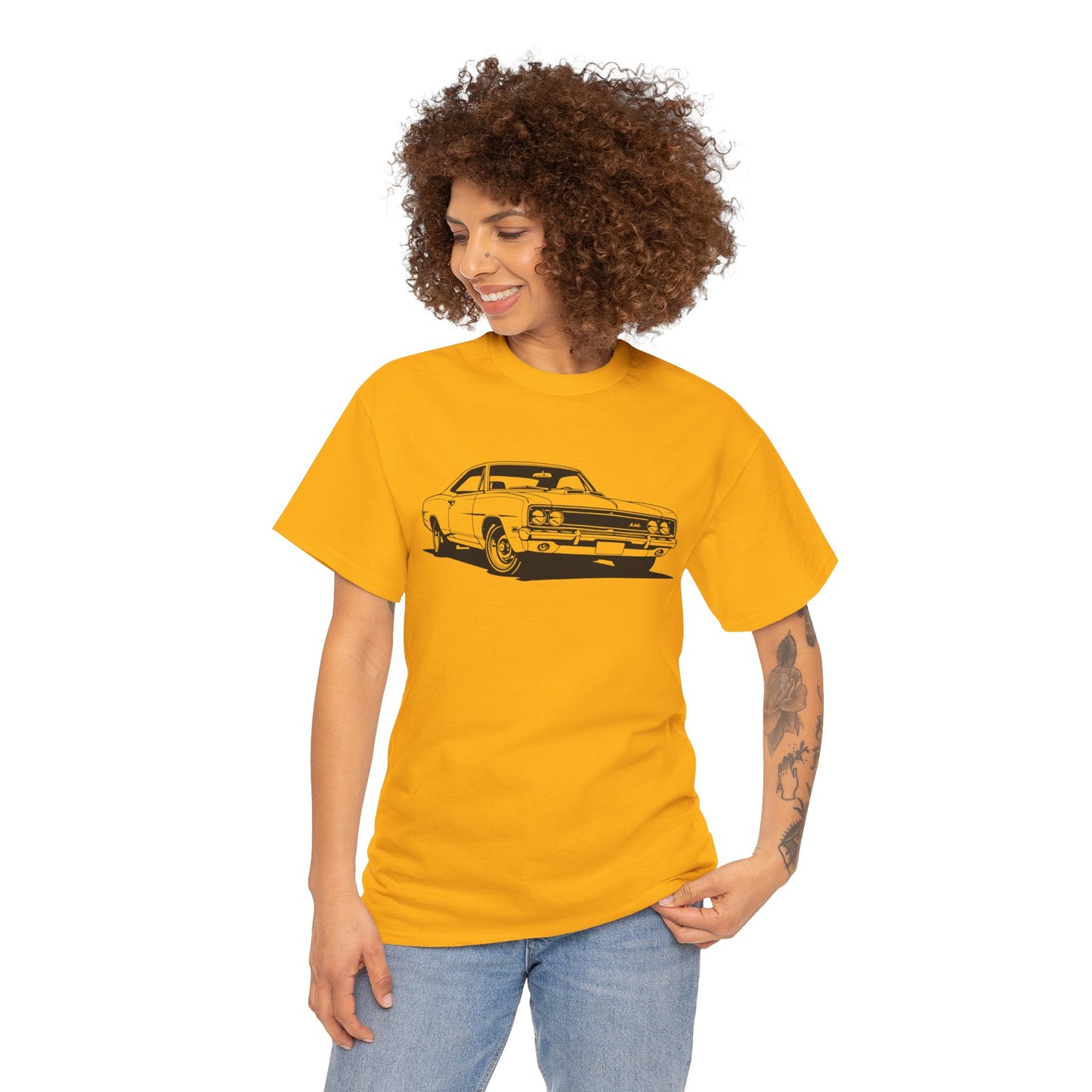 Classic Car Graphic Tee, Vintage Auto Shirt, Retro Car Lover Gift, Unisex Cotton T-Shirt, Perfect for Casual Outings