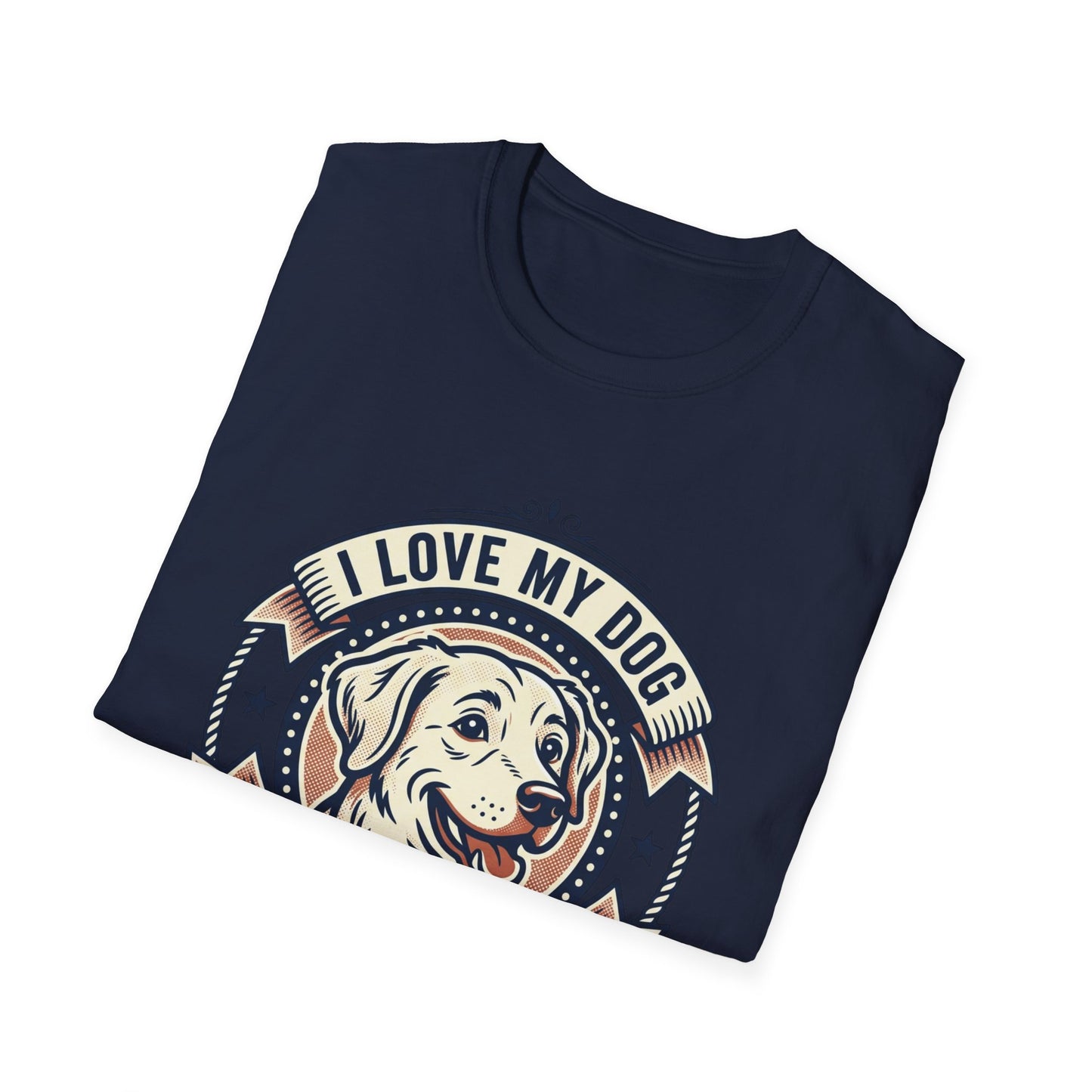 I Love My Dog T-Shirt – Retro Dog Lover Tee ("I Love My Dog More Than Most of the People I Know")