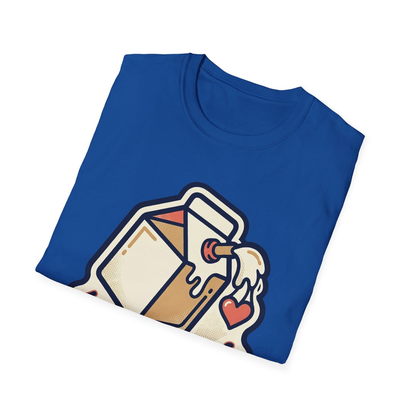 Cream Pie Cartoon T-Shirt — "I Like Creampies" Retro Milk Carton Graphic Tee
