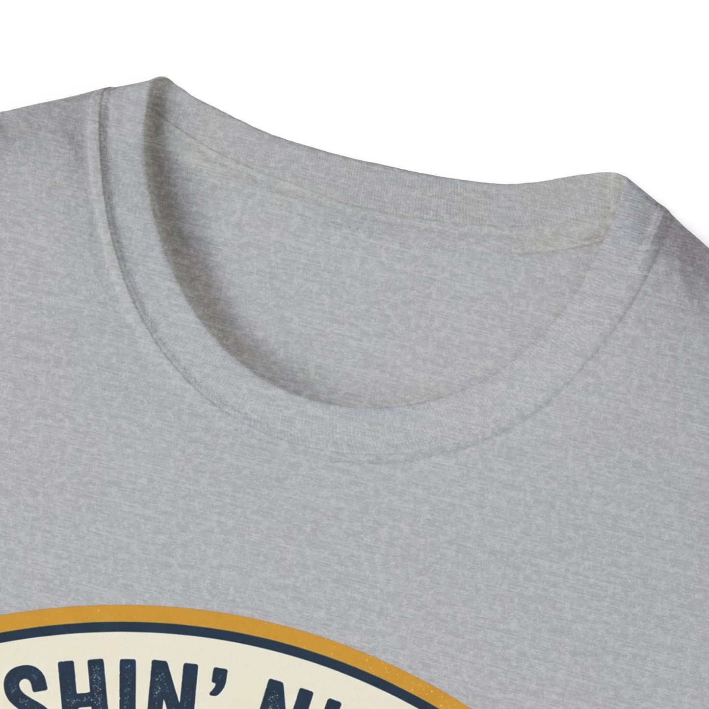 Fishing N' Beer T-Shirt — "Fishin' N' Beer That's Why I'm Here" Fishing Graphic Shirt