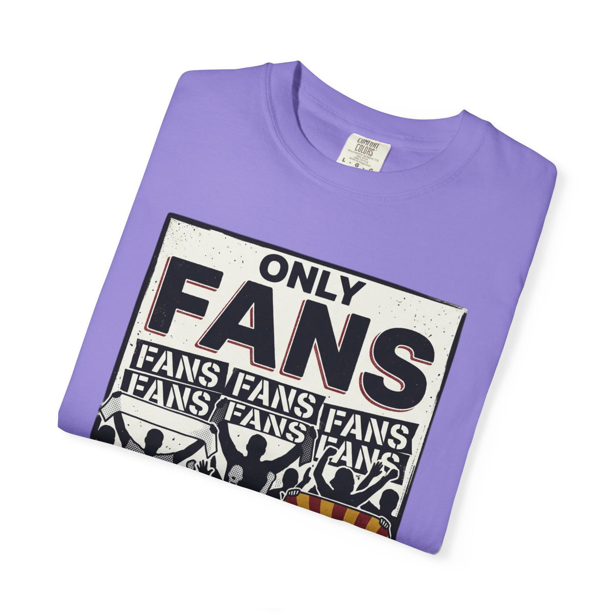 Only Fans Crowd Graphic T-Shirt — Vintage Sports Fan Tee