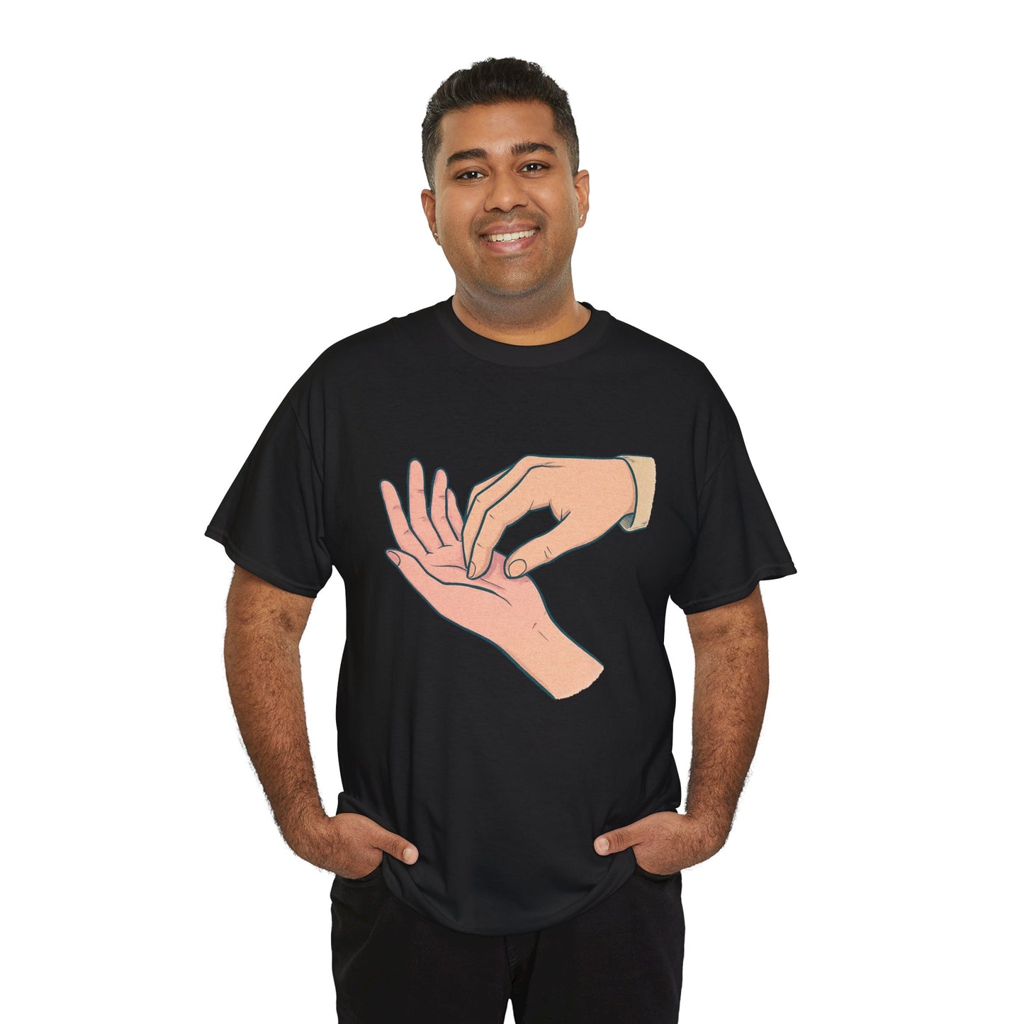 T-Shirt - Gentle Palm Reading Illustration Tee