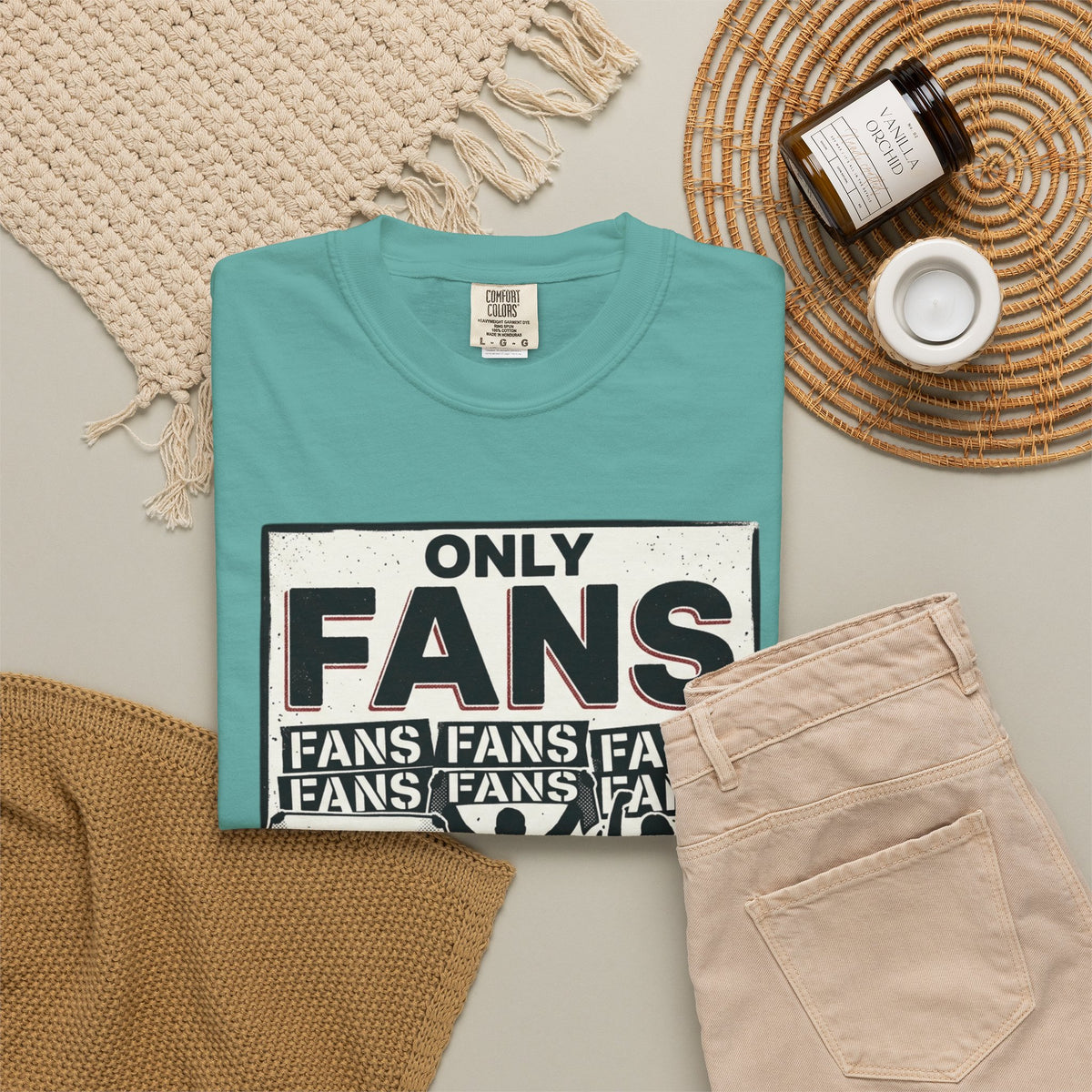 Only Fans Crowd Graphic T-Shirt — Vintage Sports Fan Tee