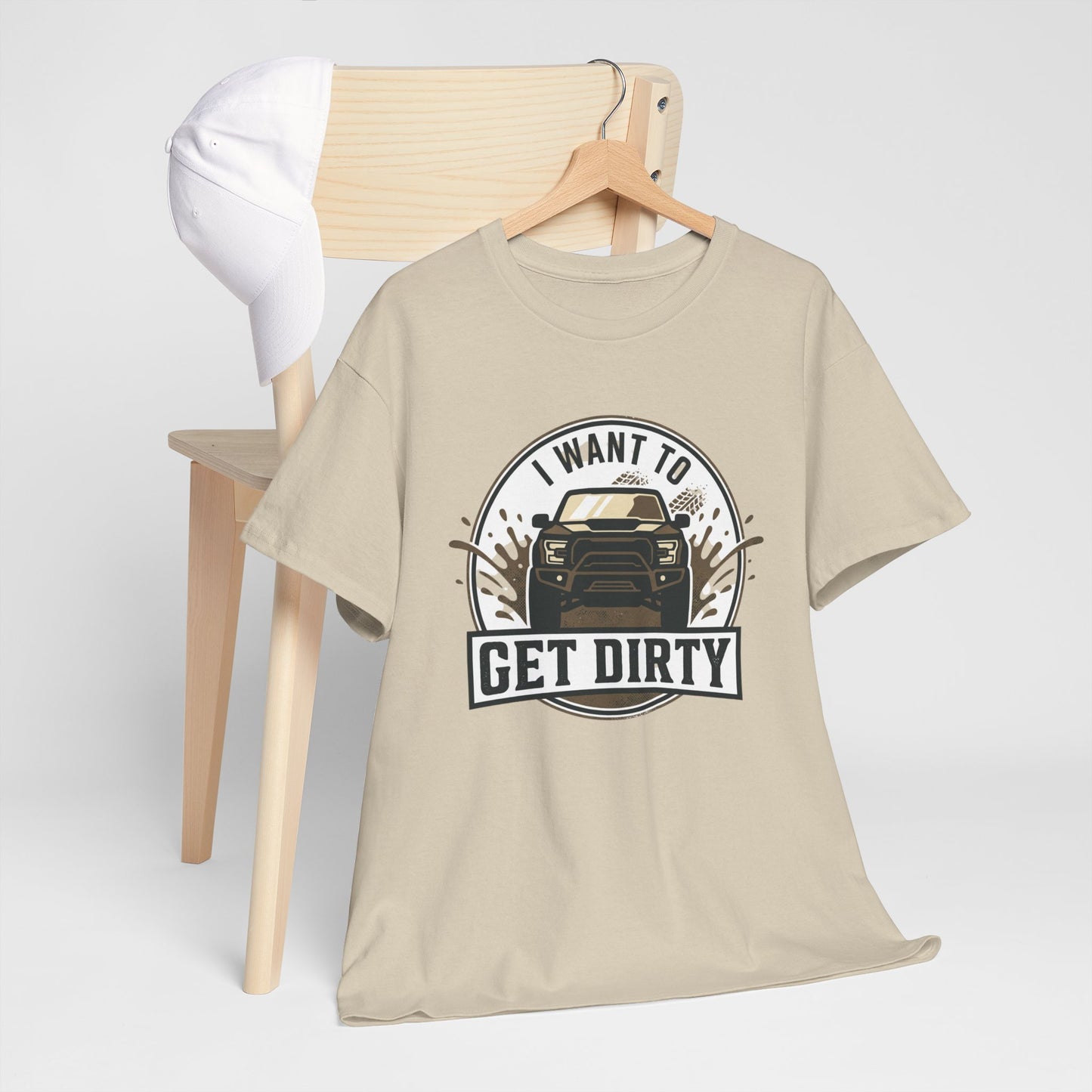 Get Dirty Truck Tee — Off-Road Adventure Graphic T-Shirt