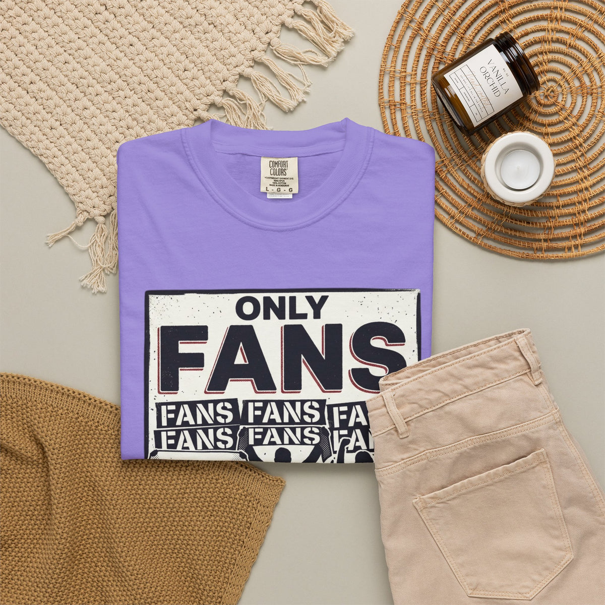 Only Fans Crowd Graphic T-Shirt — Vintage Sports Fan Tee