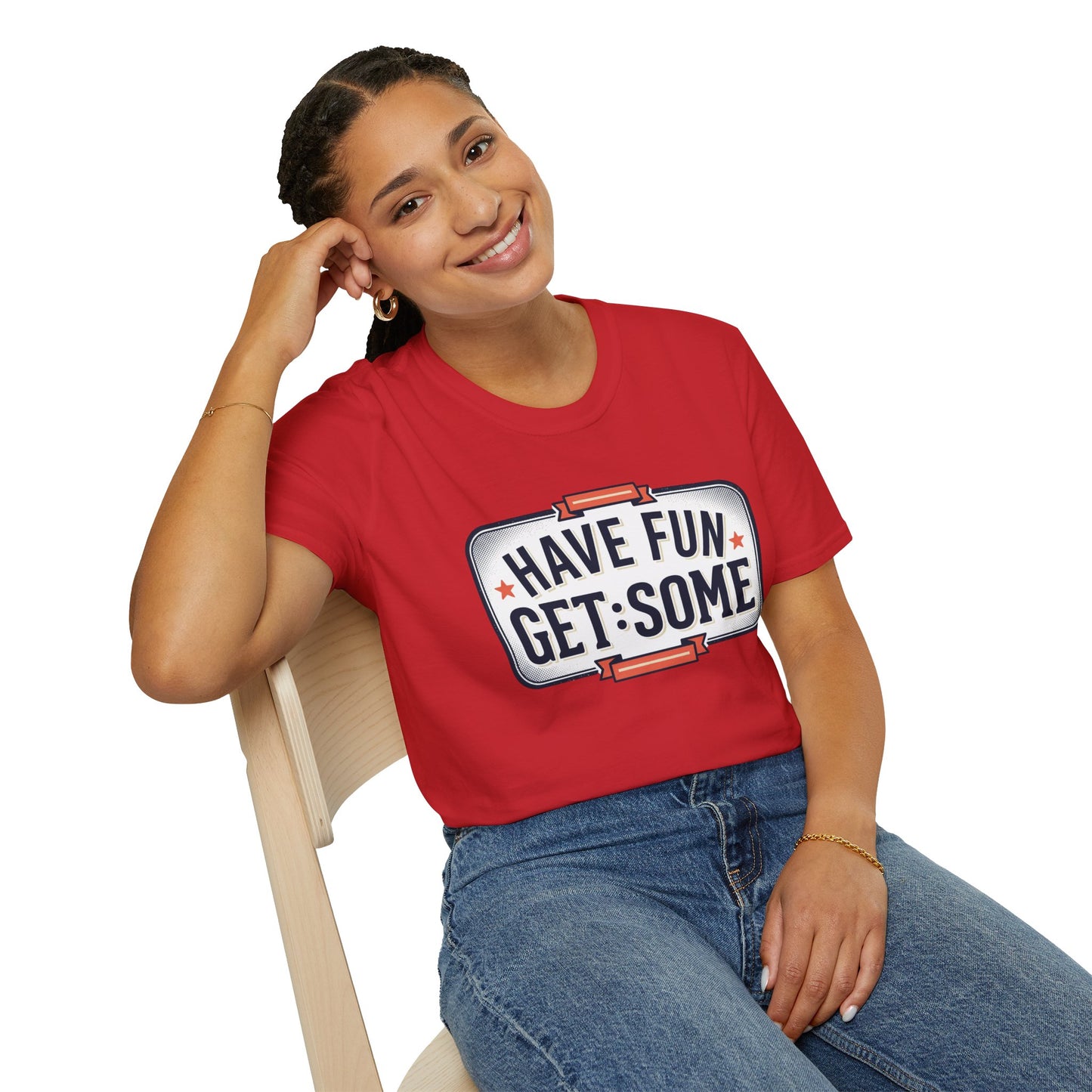 Have Fun Get Some T-Shirt — Retro Road Sign Graphic Tee