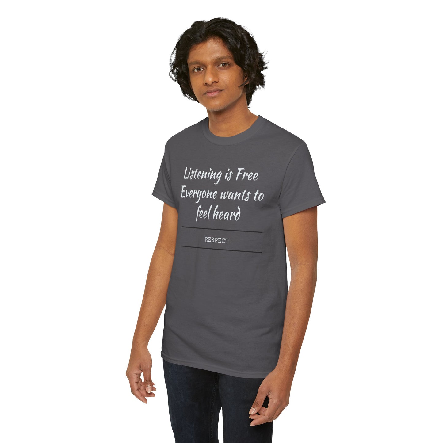 Listening is Free, Feel Heard