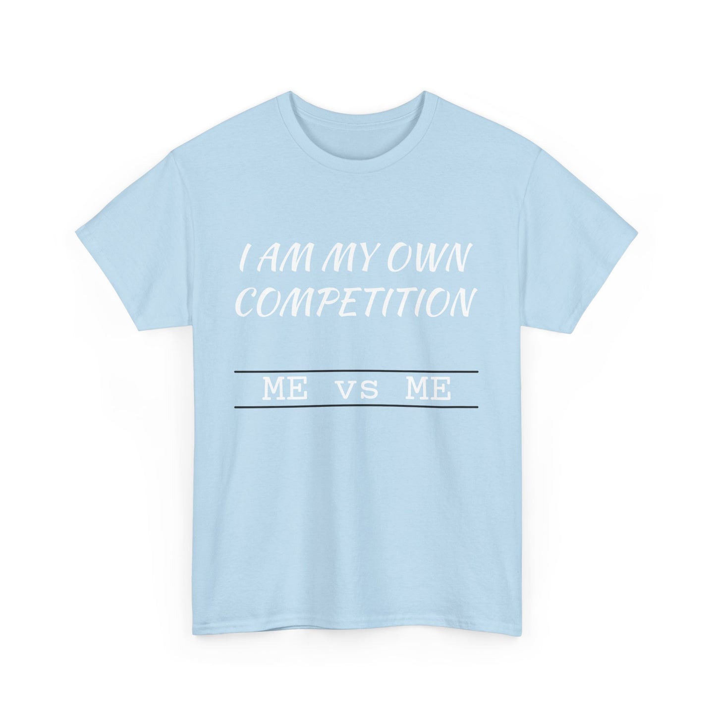 I am my own competition