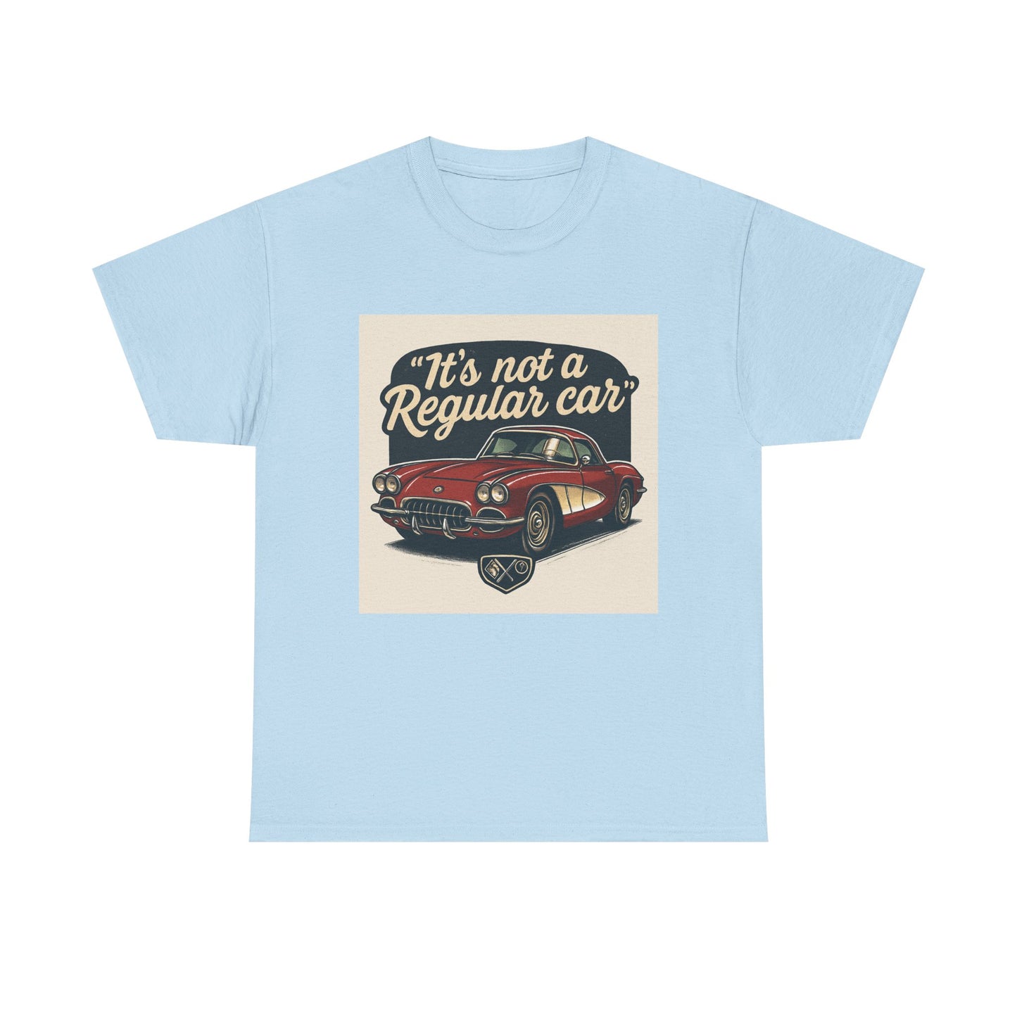 Classic Car Tee — "It's Not a Regular Car" Vintage Muscle Car Shirt Printify