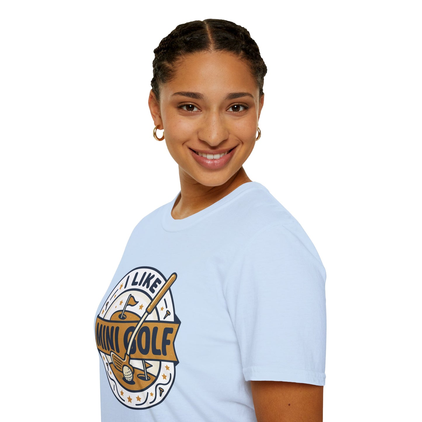 I Like Mini Golf T-Shirt — Retro Mini-Golf Graphic Tee for Fans & Players