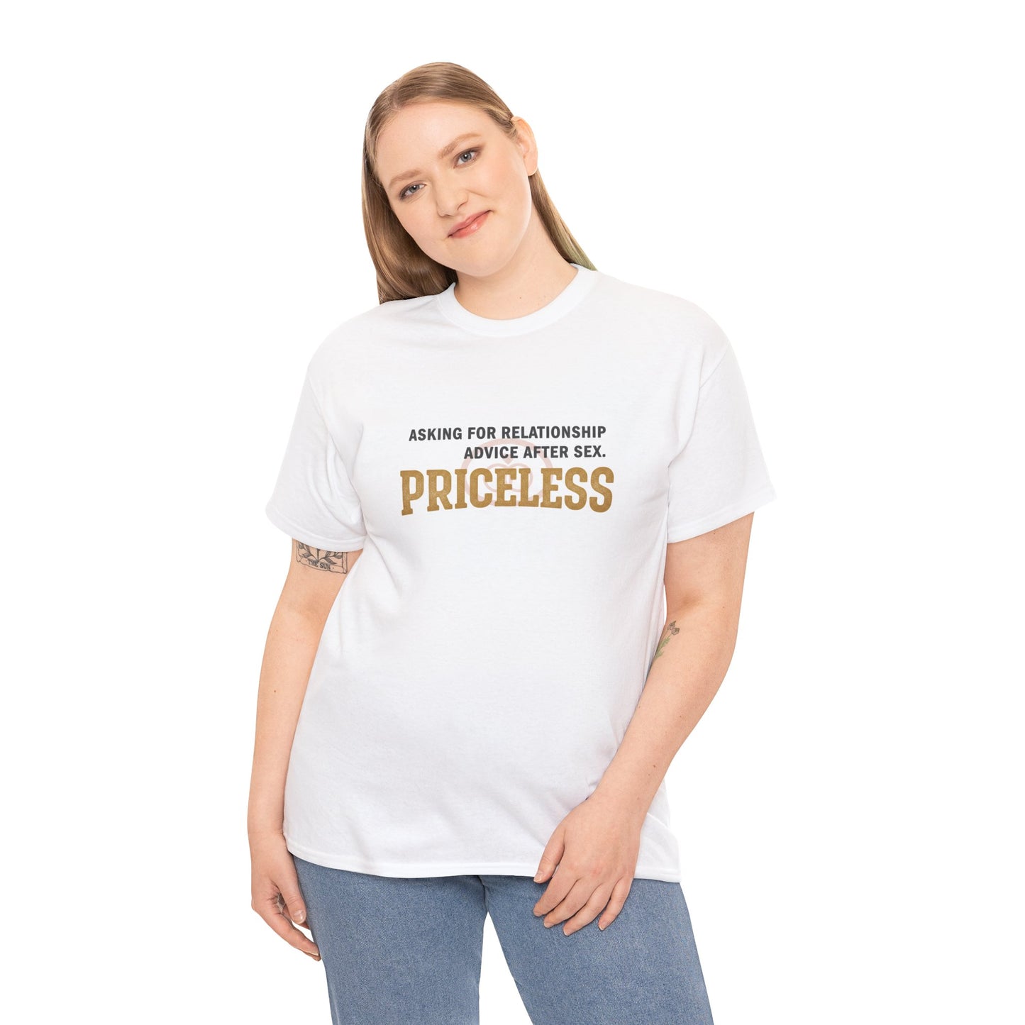 Priceless Funny Graphic Tee — "Asking for Relationship Advice After Sex" Casual Cotton Shirt