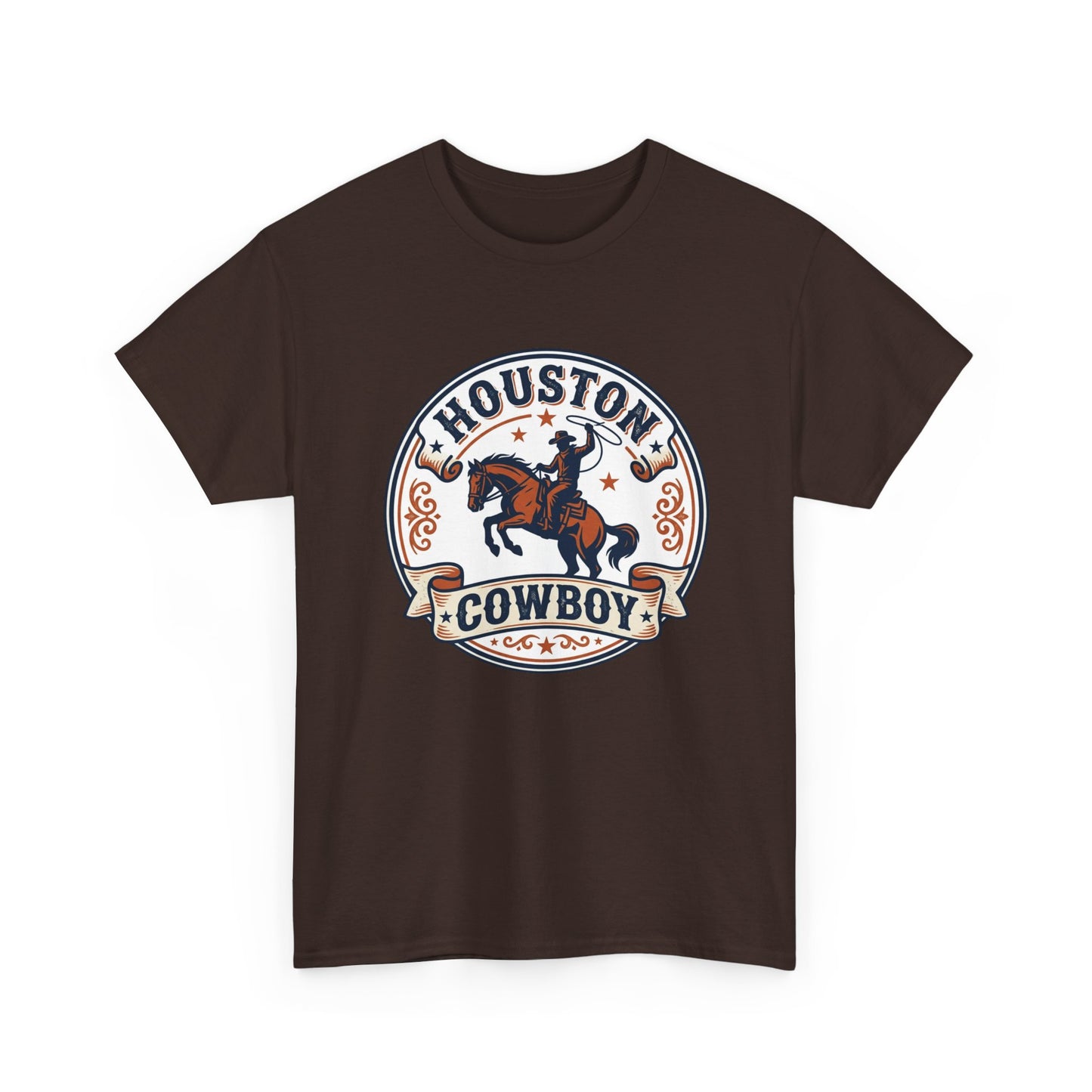 Houston Cowboy T-Shirt – Rodeo Western Graphic Tee
