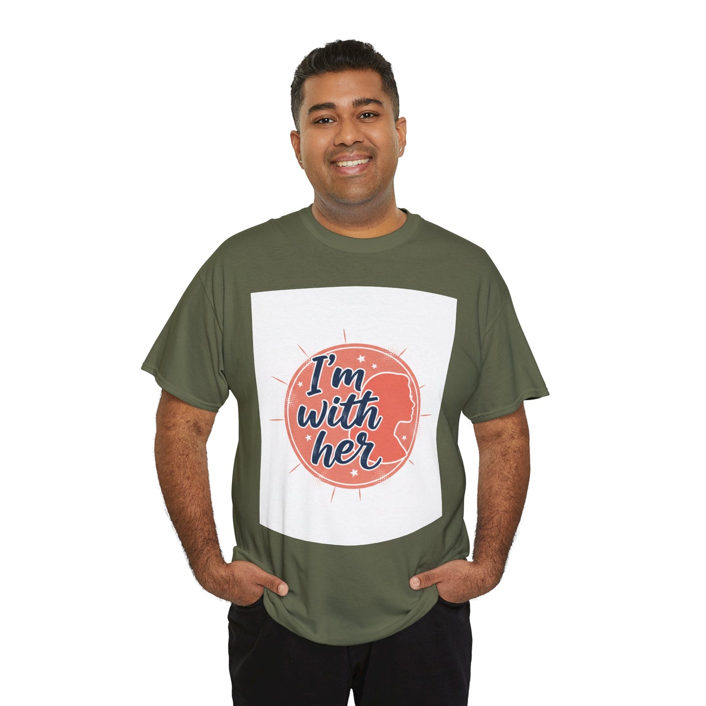 I'm With Her Tee — Feminist Equality Graphic T-Shirt