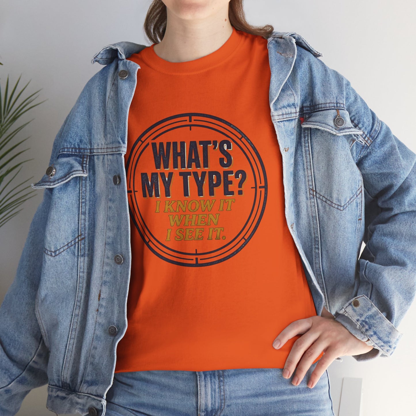 "What's My Type? I Know It When I See It" Graphic Tee