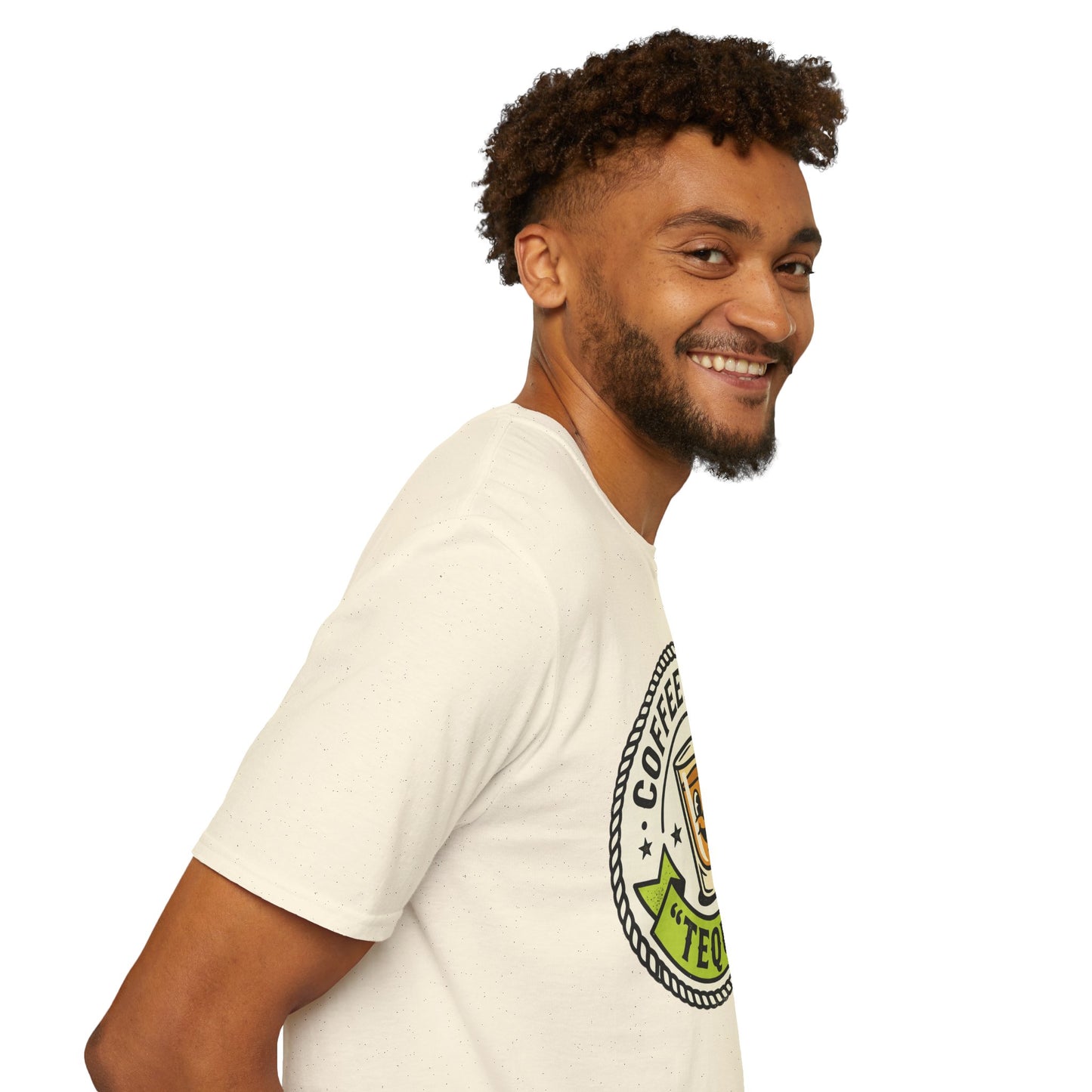 Coffee? Nah, Tequila! T-Shirt – Funny Shot Glass Graphic Tee for Party Lovers