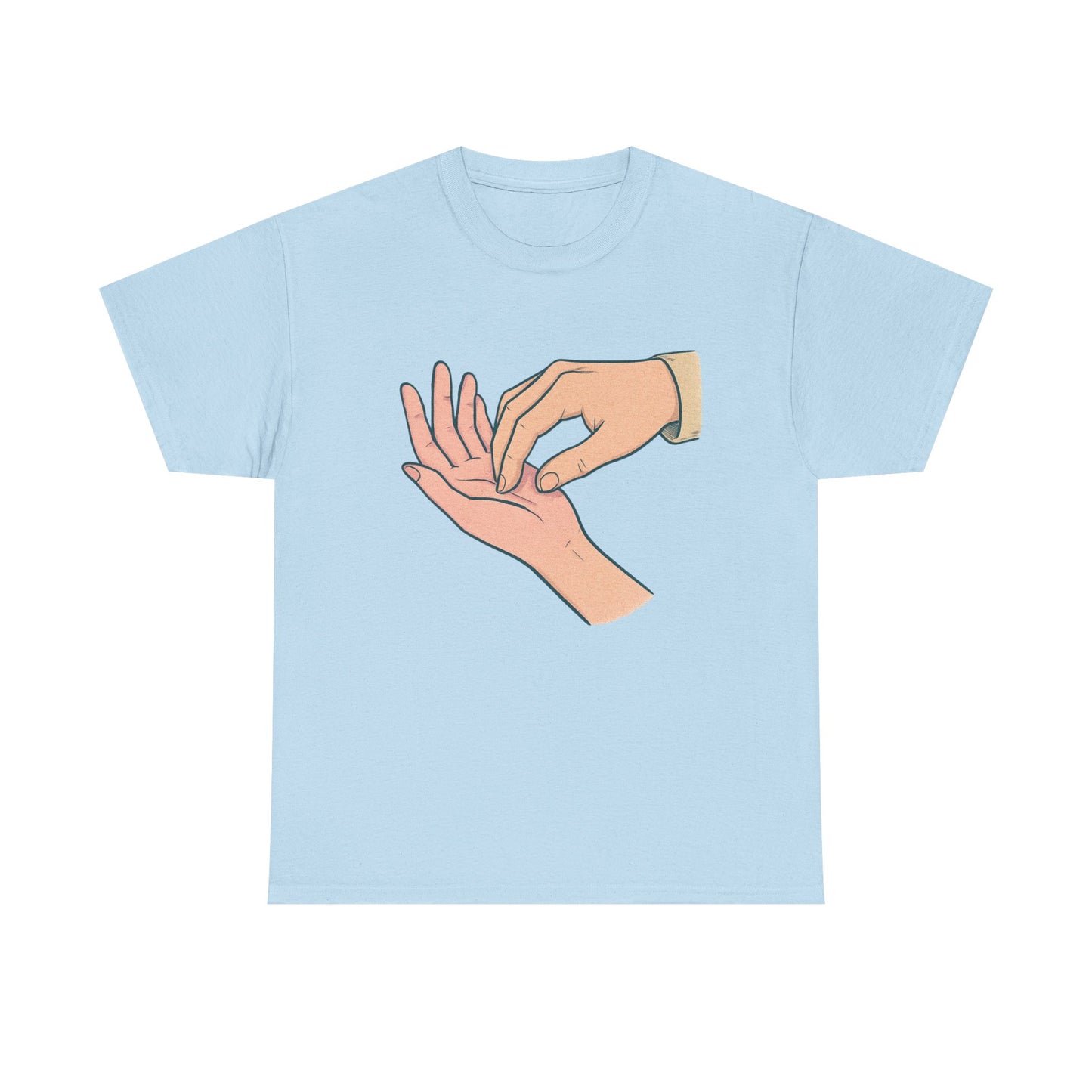 T-Shirt - Gentle Palm Reading Illustration Tee
