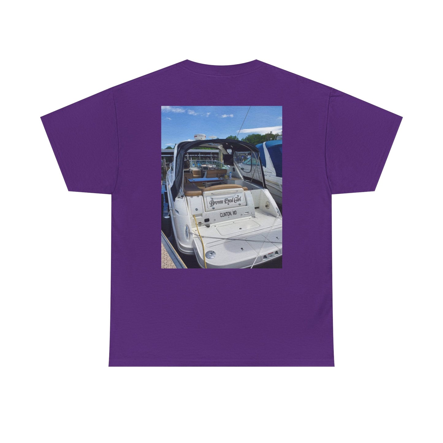 Custom Photo Print T-Shirt — Personalized Selfie Tee ("Welcome" Coffee Graphic) Printify