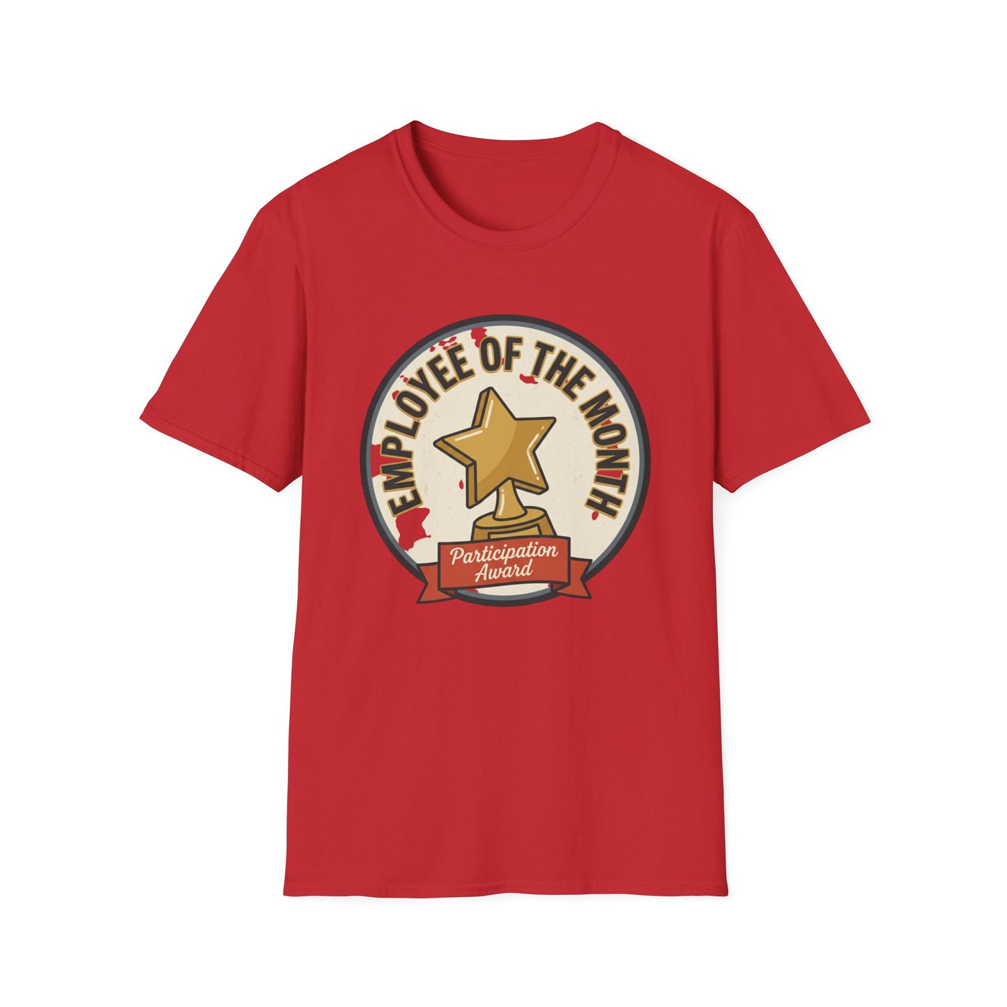 Employee of the Month T-Shirt — Participation Award Star Tee