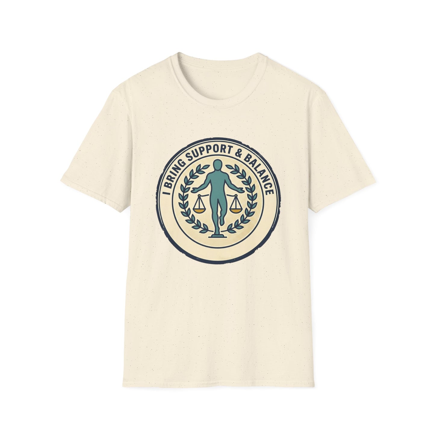 I Bring Support & Balance Graphic Tee-Balance & Support T-Shirt