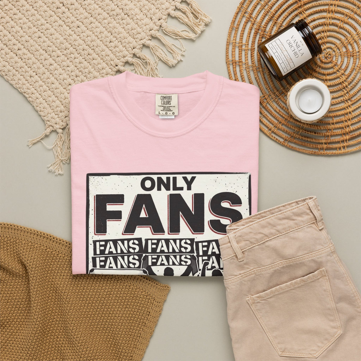 Only Fans Crowd Graphic T-Shirt — Vintage Sports Fan Tee