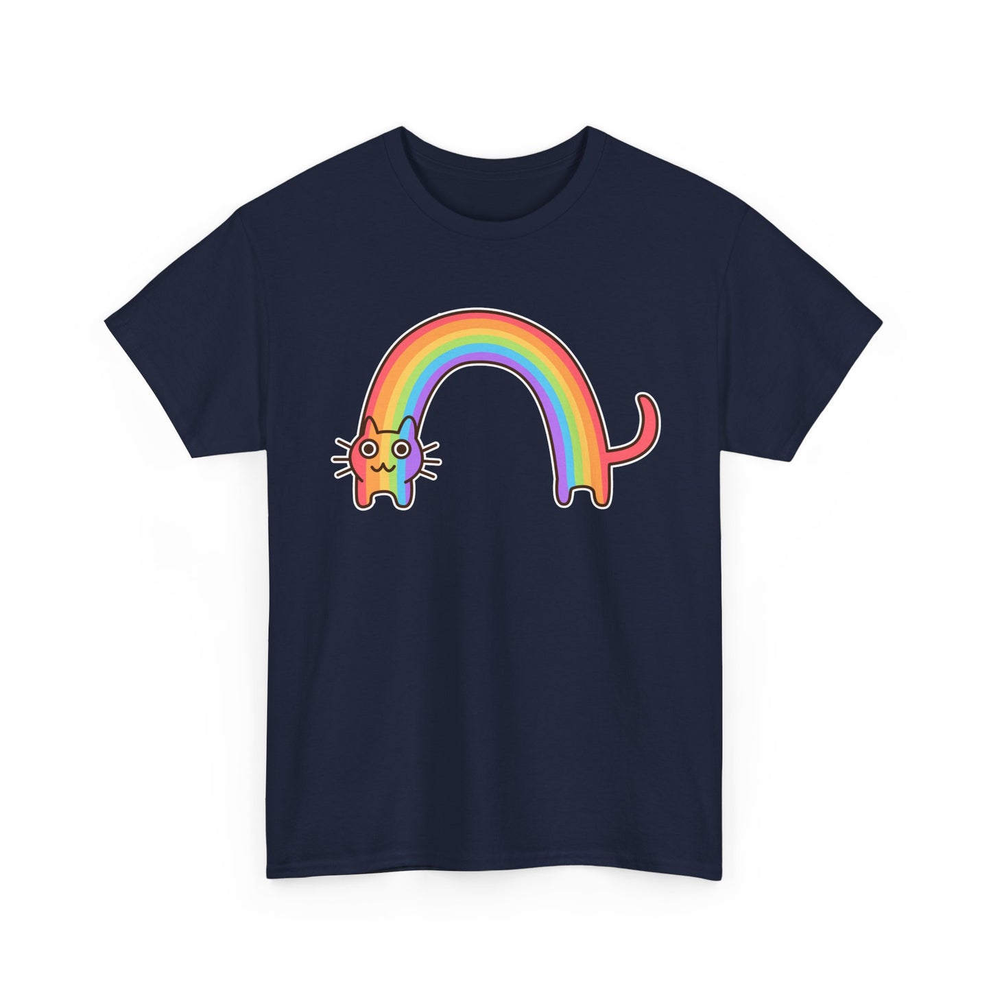 Colorful Cat Rainbow