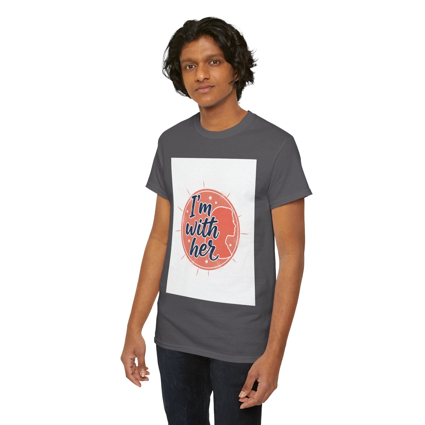 I'm With Her Tee — Feminist Equality Graphic T-Shirt