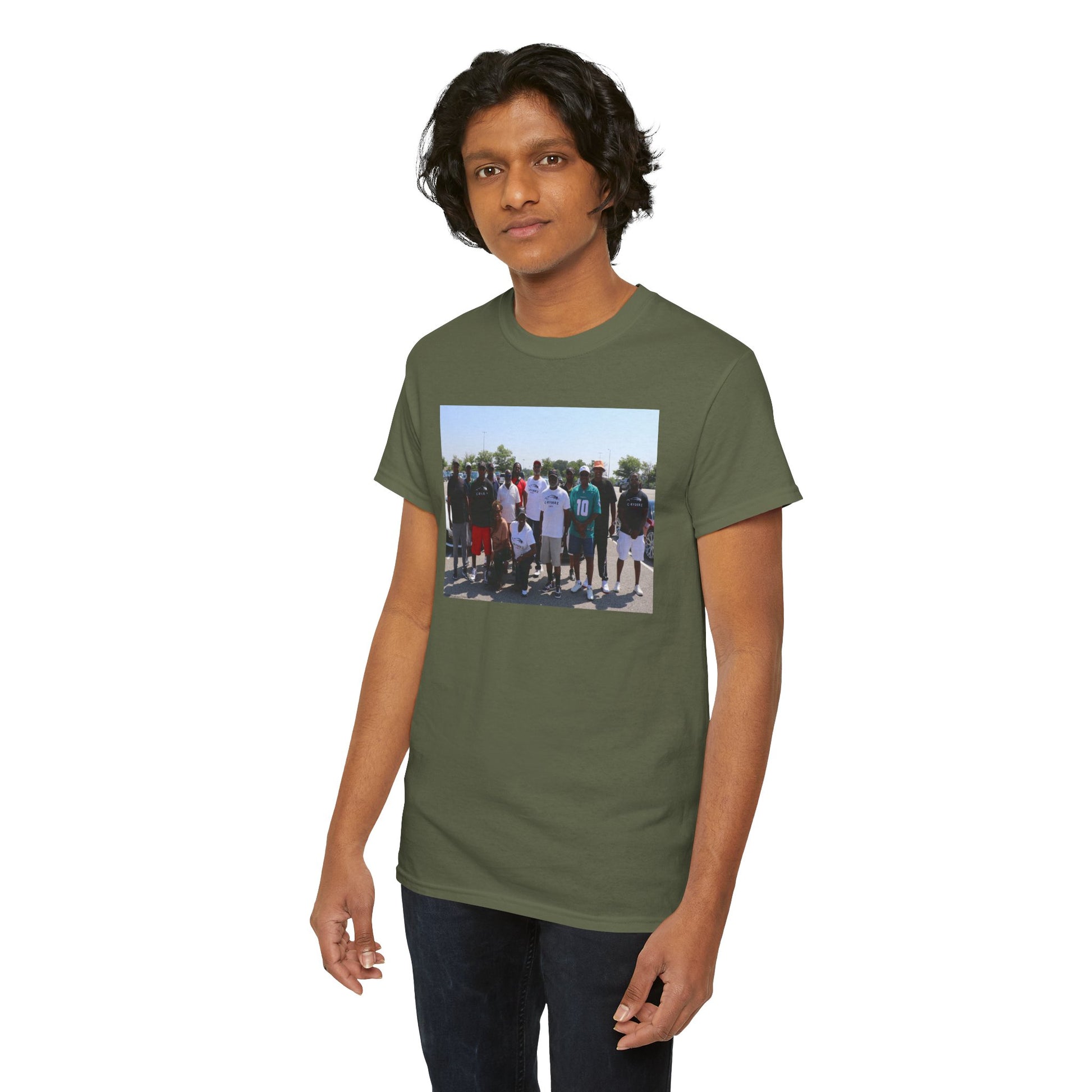 C-RYDERZ Group Photo Custom Tee — Personalized Reunion & Team Picture Shirt Printify