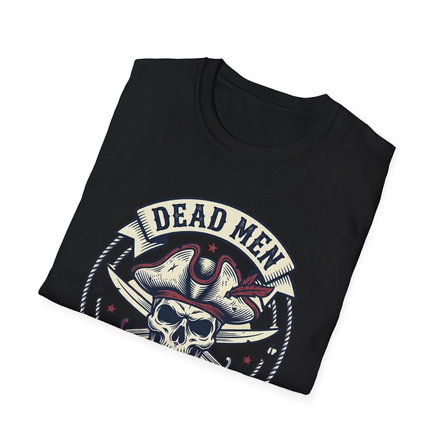 Pirate Skull Tee — "Dead Men Tell No Lies" Graphic T-Shirt