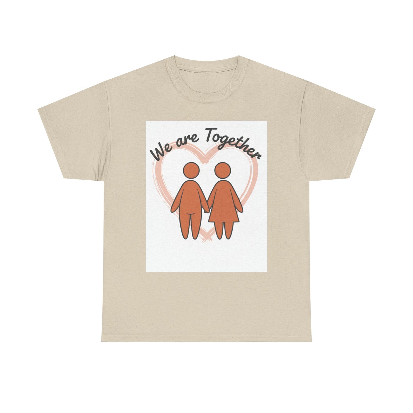 We Are Together Couple Tee — Matching Relationship T-Shirt