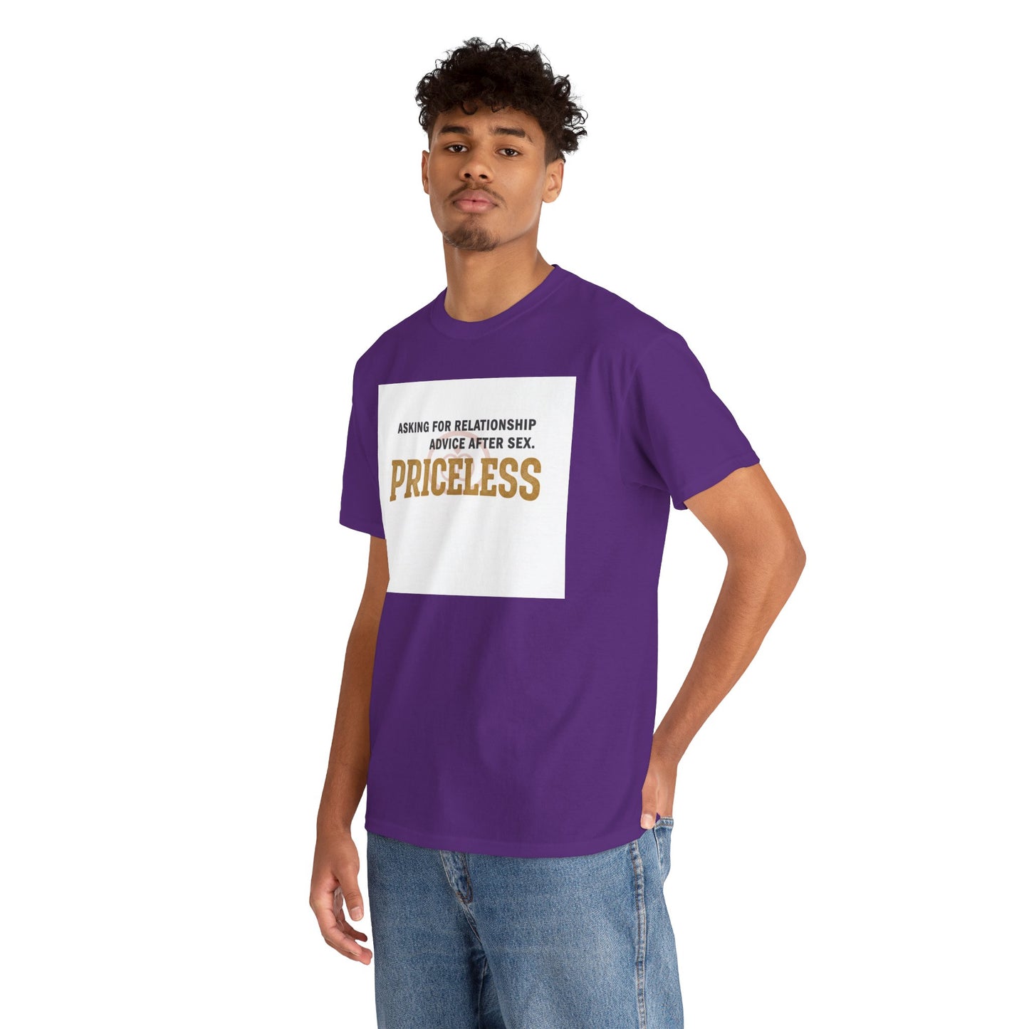 Priceless Funny Graphic Tee — "Asking for Relationship Advice After Sex" Casual Cotton Shirt