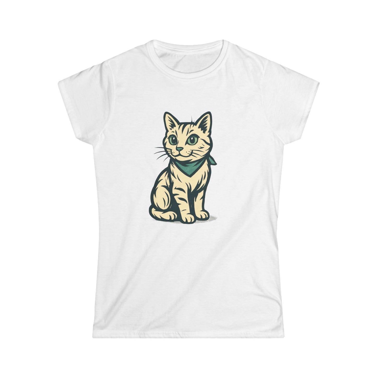 Cute Kitten Graphic Tee — Cat Mom Cute Cat T-Shirt