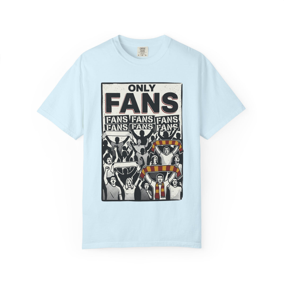 Only Fans Crowd Graphic T-Shirt — Vintage Sports Fan Tee