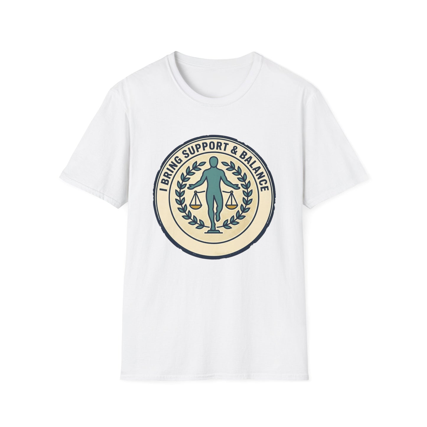 I Bring Support & Balance Graphic Tee-Balance & Support T-Shirt