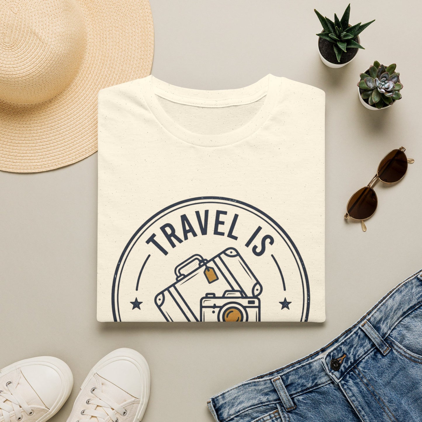 Travel Is Better With You T‑Shirt — Travel Lovers Graphic Tee