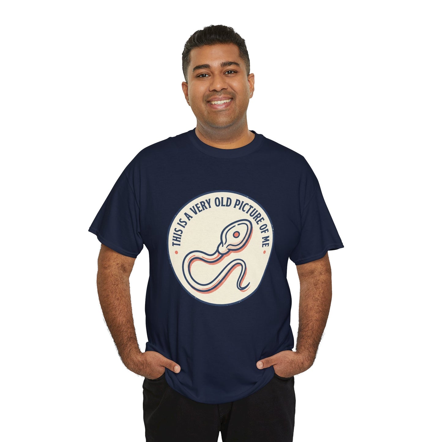 "This Is A Very Old Picture Of Me" Retro Snake Graphic Tee
