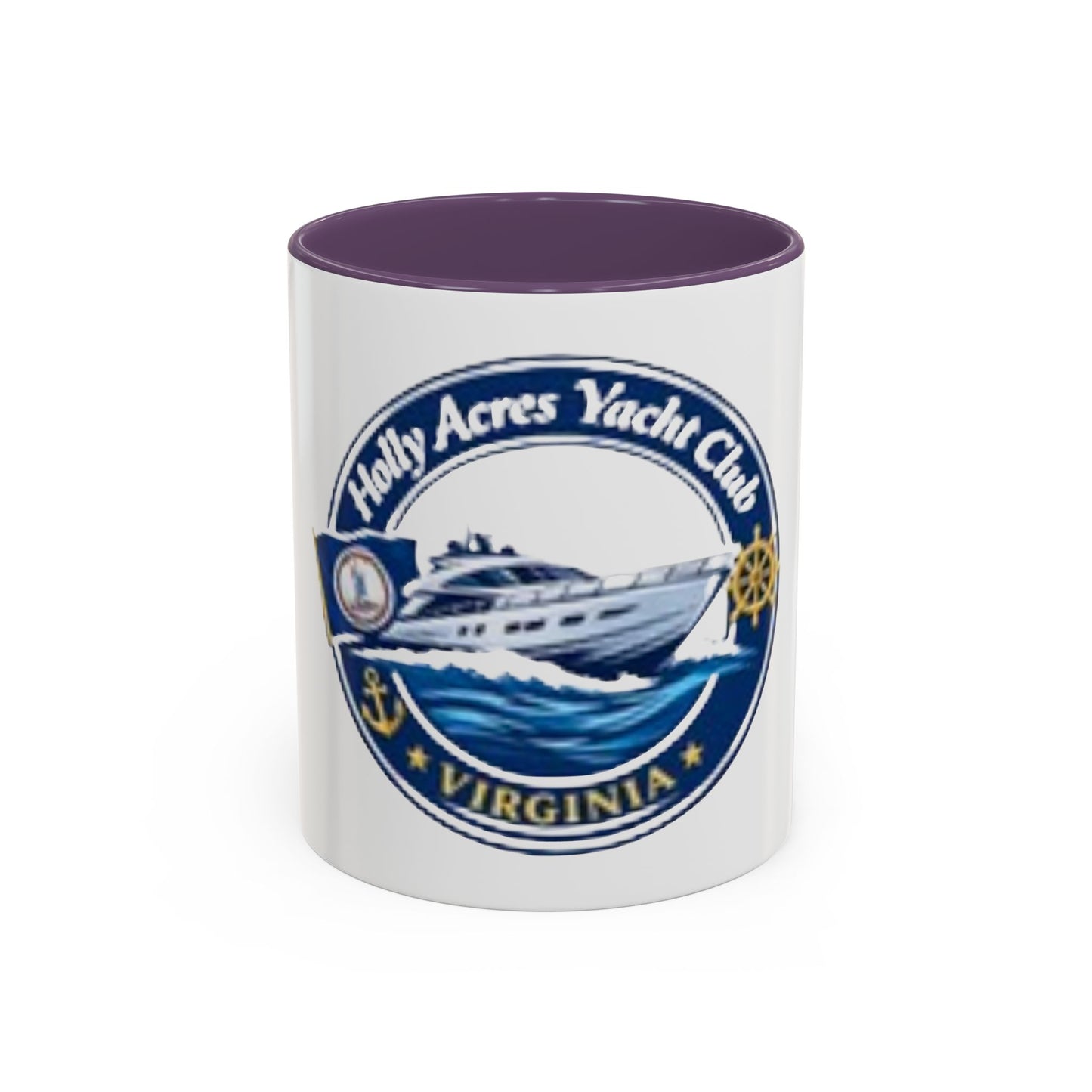 Holly Acres Yacht Club Virginia Coffee Mug – Nautical Boat Accent Mug HAYC