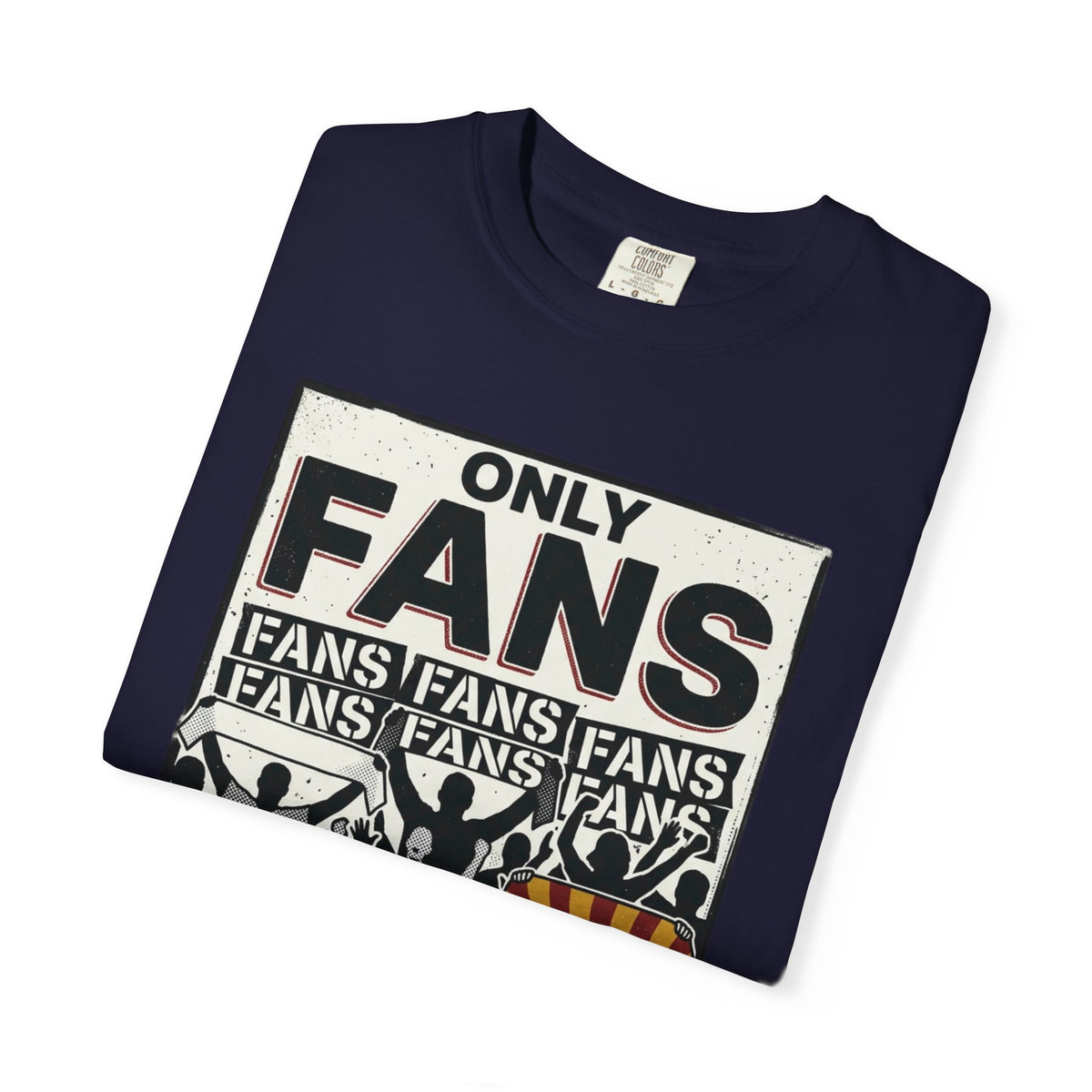 Only Fans Crowd Graphic T-Shirt — Vintage Sports Fan Tee