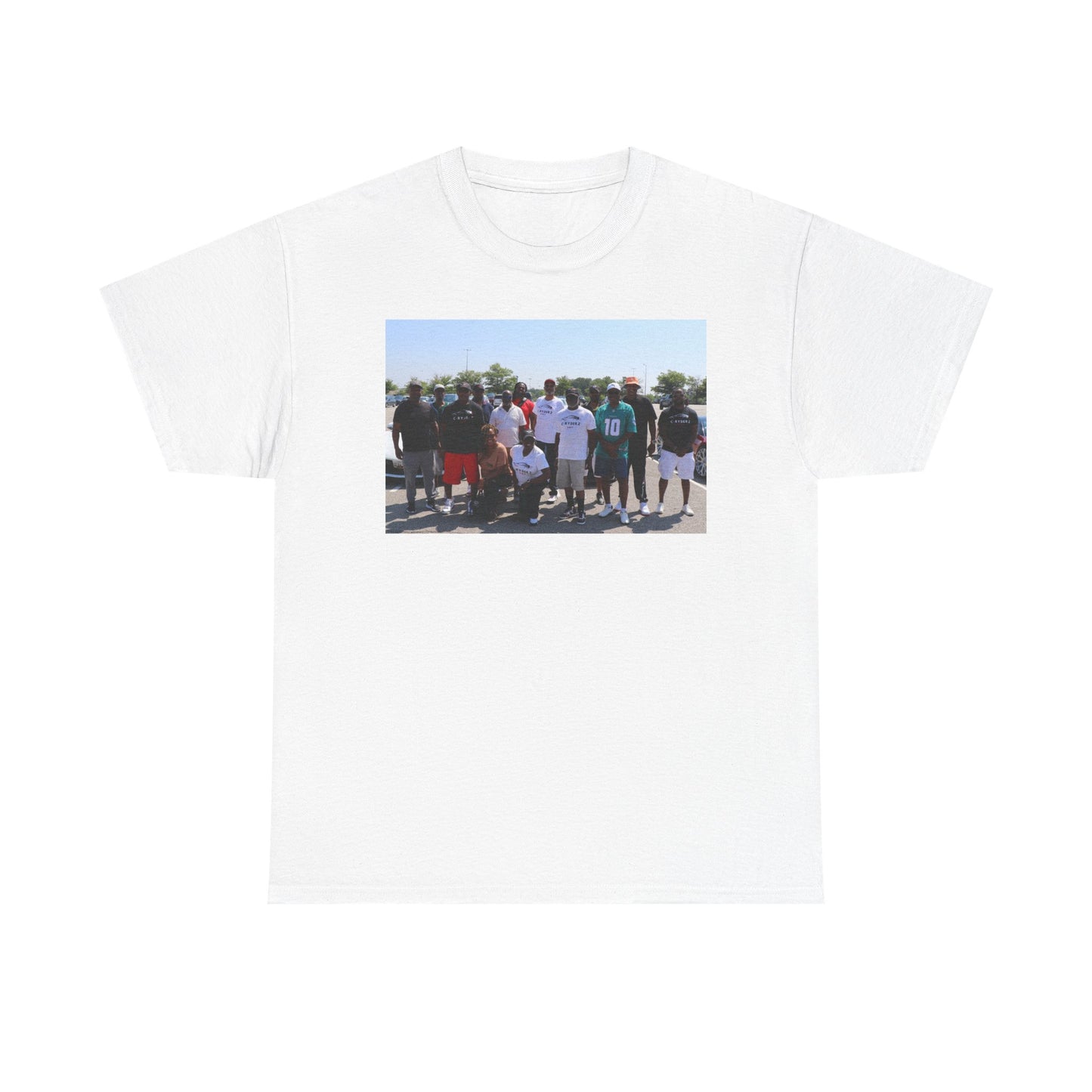 C-RYDERZ Group Photo Custom Tee — Personalized Reunion & Team Picture Shirt Printify