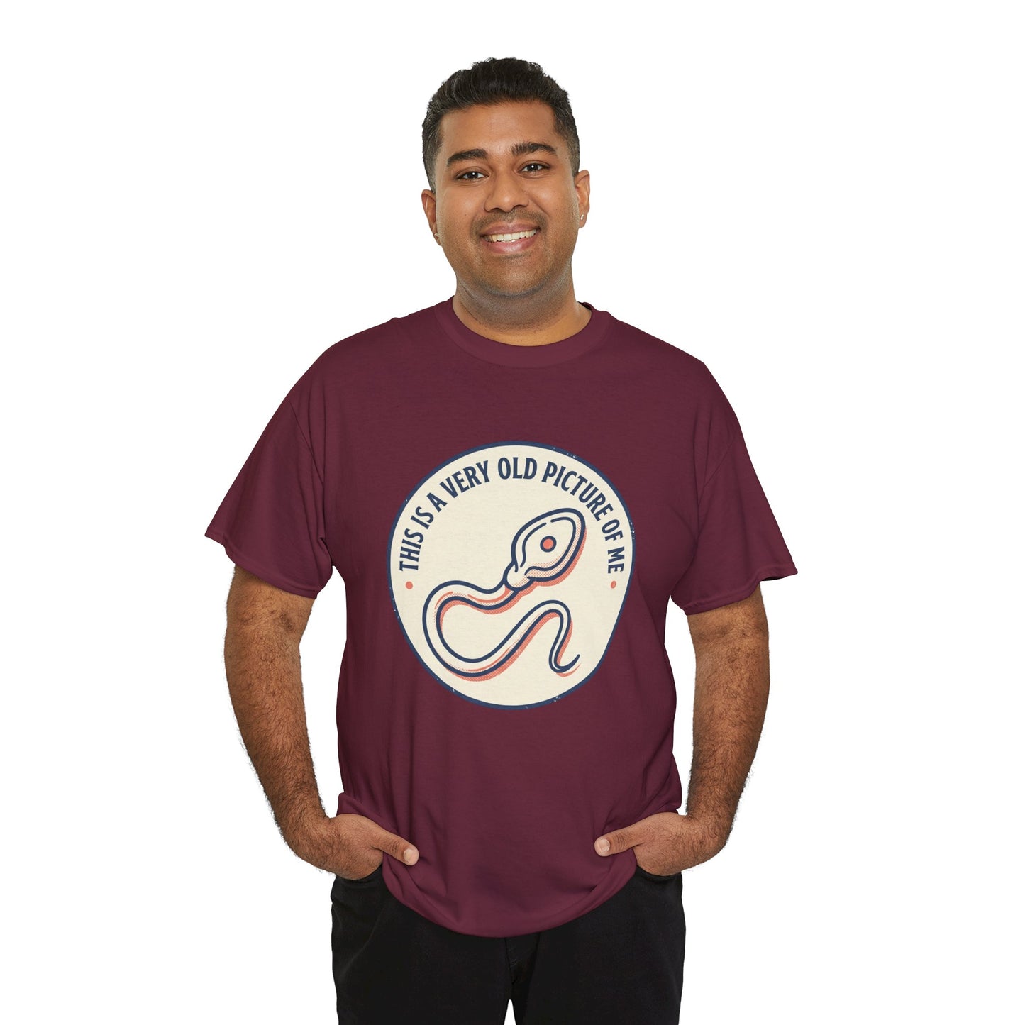 "This Is A Very Old Picture Of Me" Retro Snake Graphic Tee