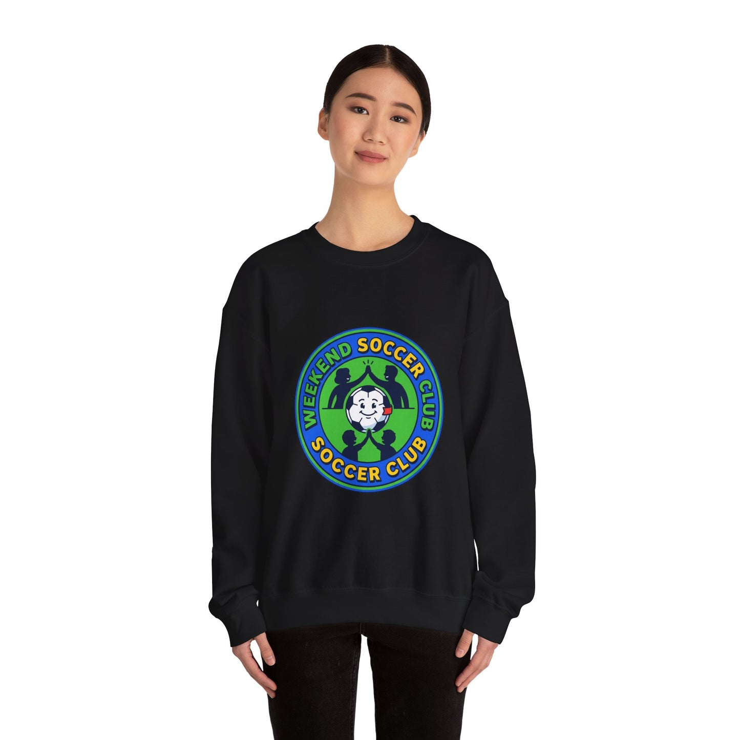 Soccer Unisex Heavy Blend™ Crewneck Sweatshirt