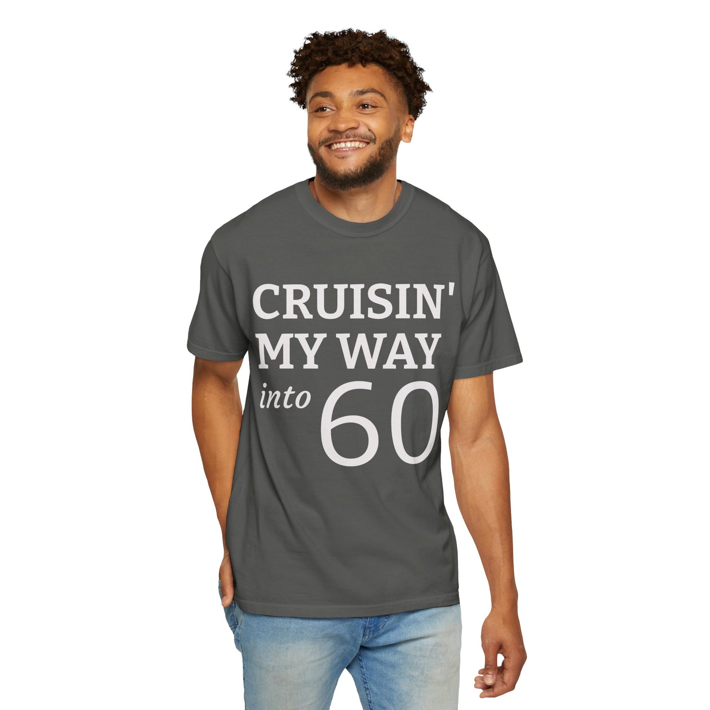 Cruisin' My Way Into 60 T-Shirt — 60th Birthday Tee