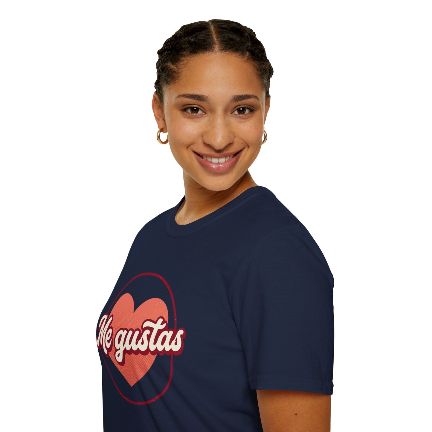 Me Gustas Heart T-Shirt — Spanish Love Graphic Tee