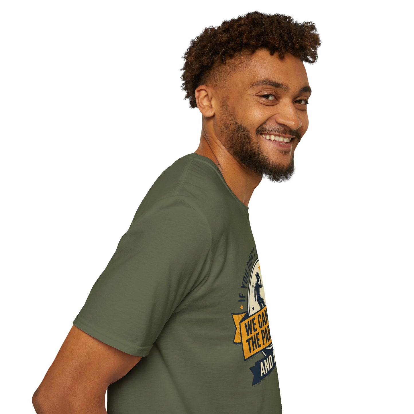 "If You Don’t Agree With Me, We Can Meet in the Parking Lot and Dance" Retro Dancing Graphic Tee