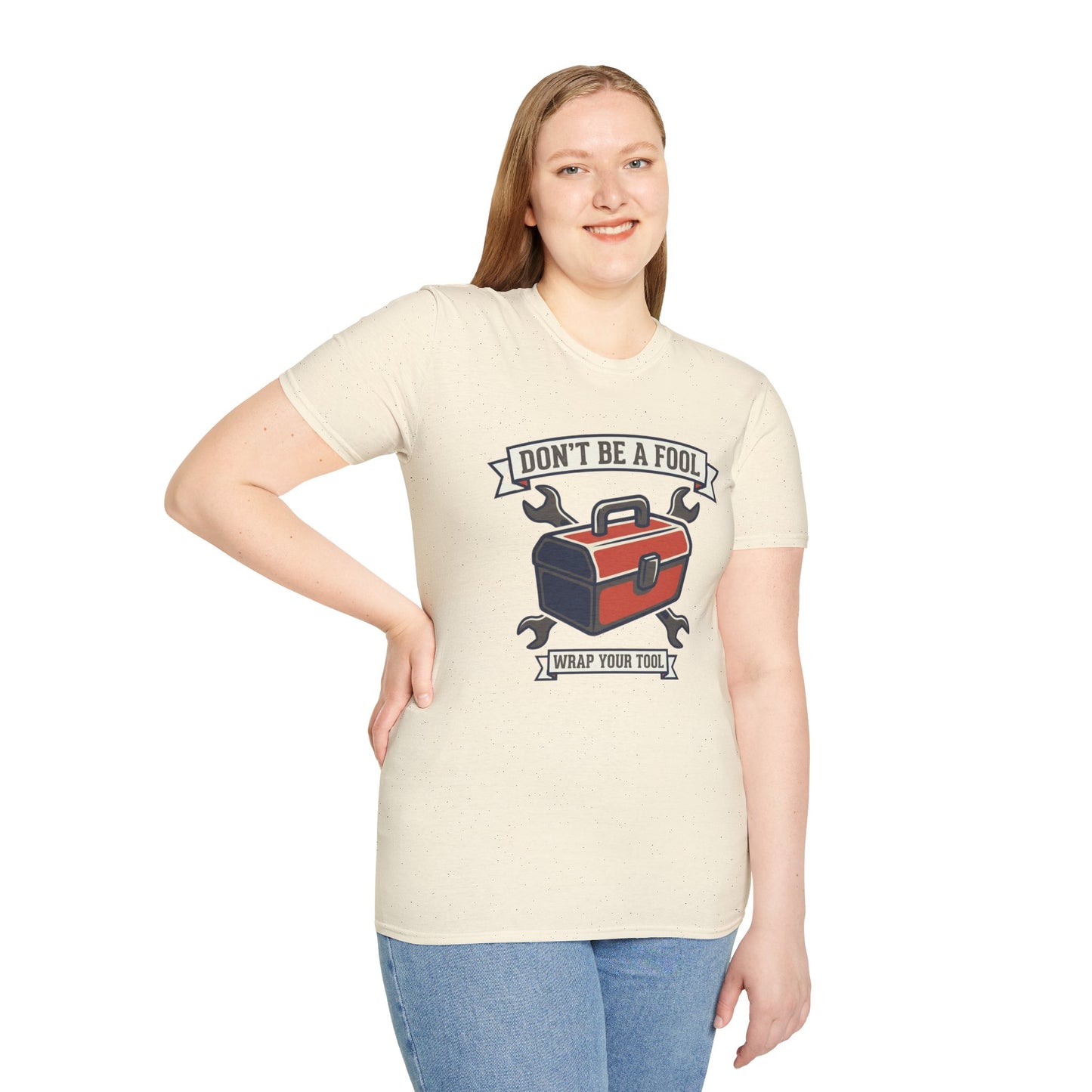Don't Be a Fool Toolbox T‑Shirt — Wrap Your Tool Shirt for Mechanics & DIYers