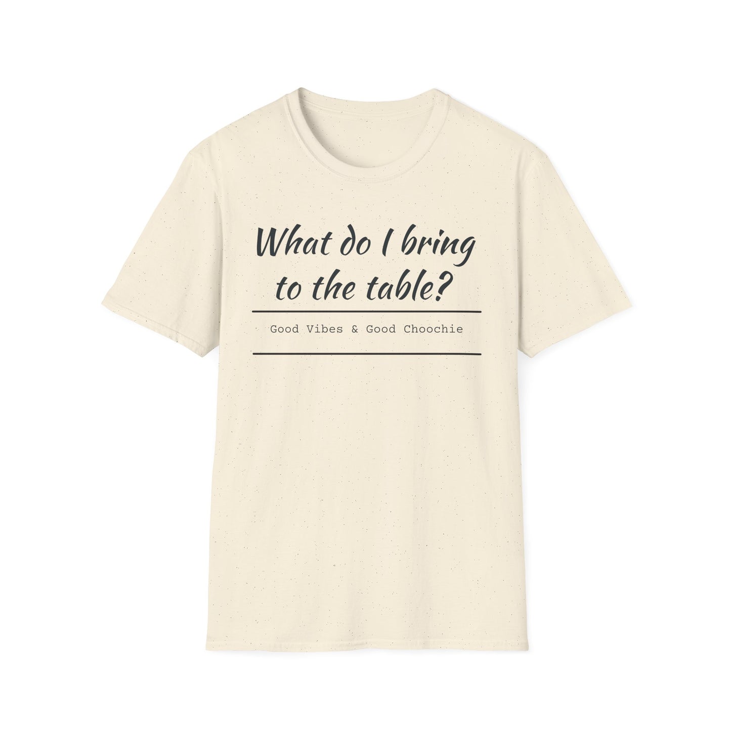 What do I bring to the table-Vibes
