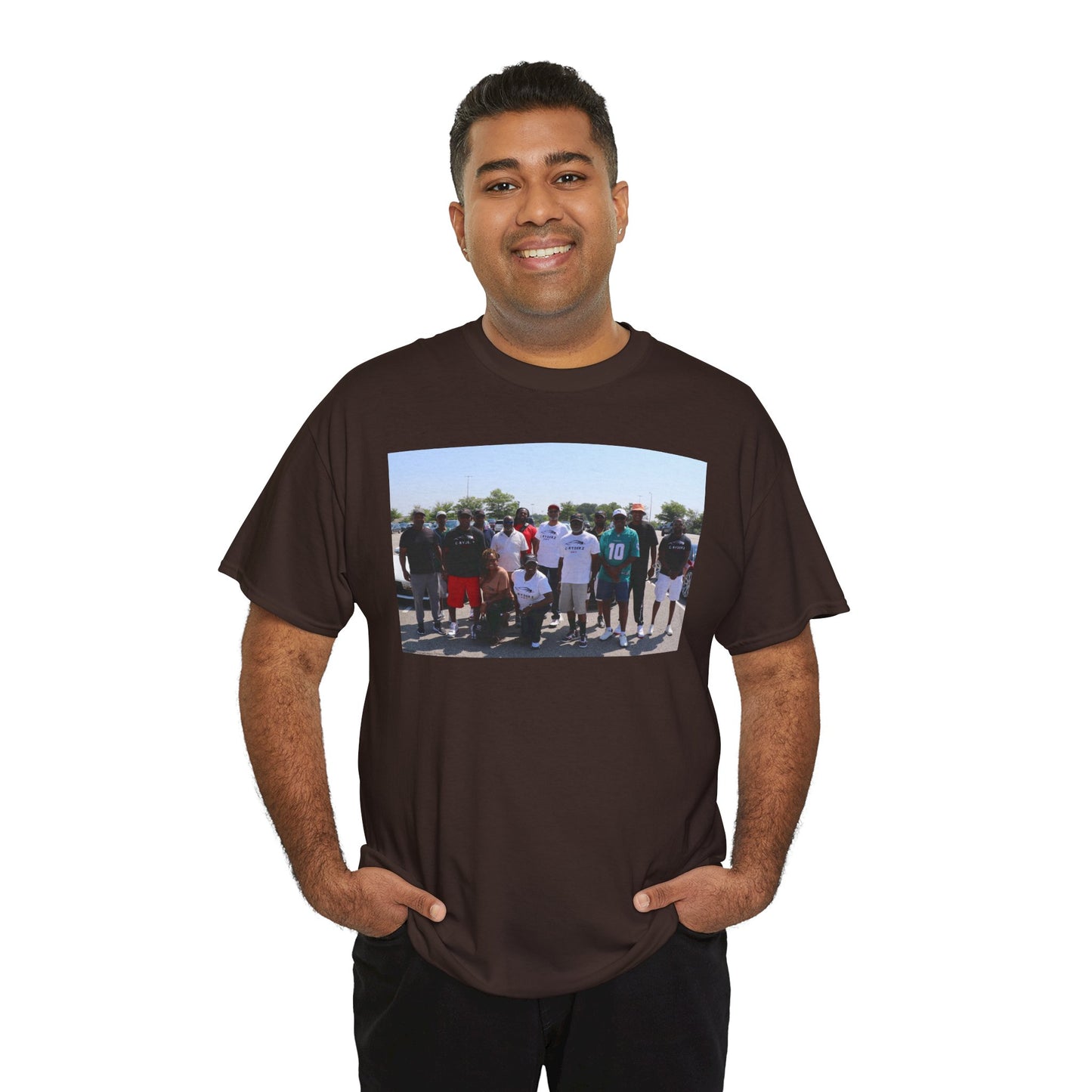 C-RYDERZ Group Photo Custom Tee — Personalized Reunion & Team Picture Shirt Printify