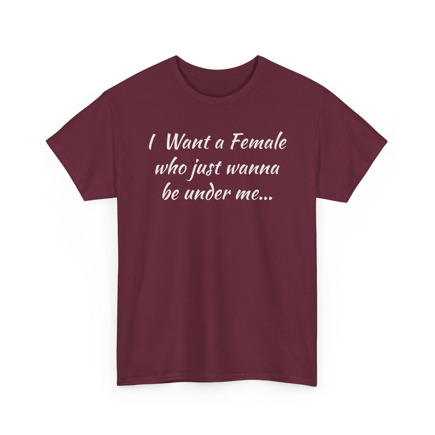I want a female for me