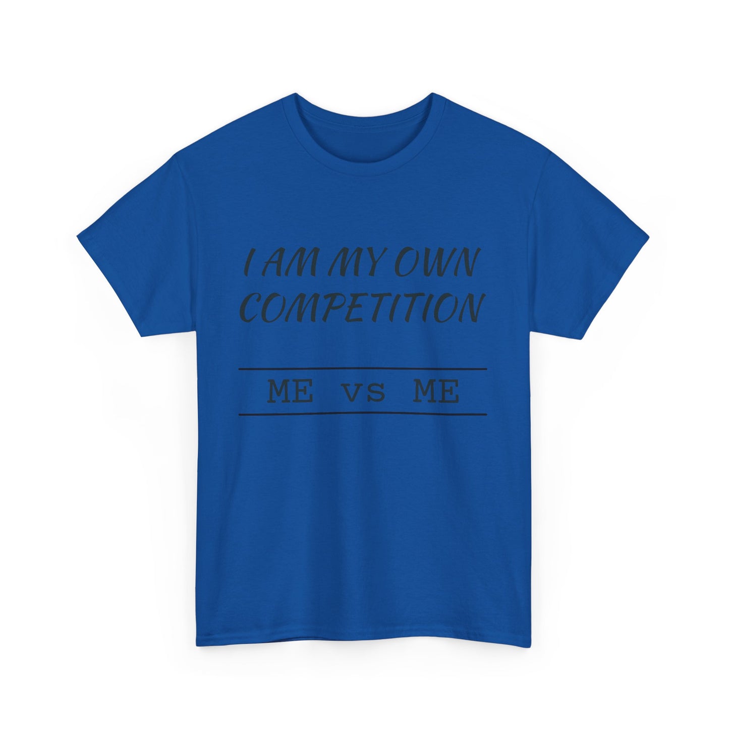 I am my own competition