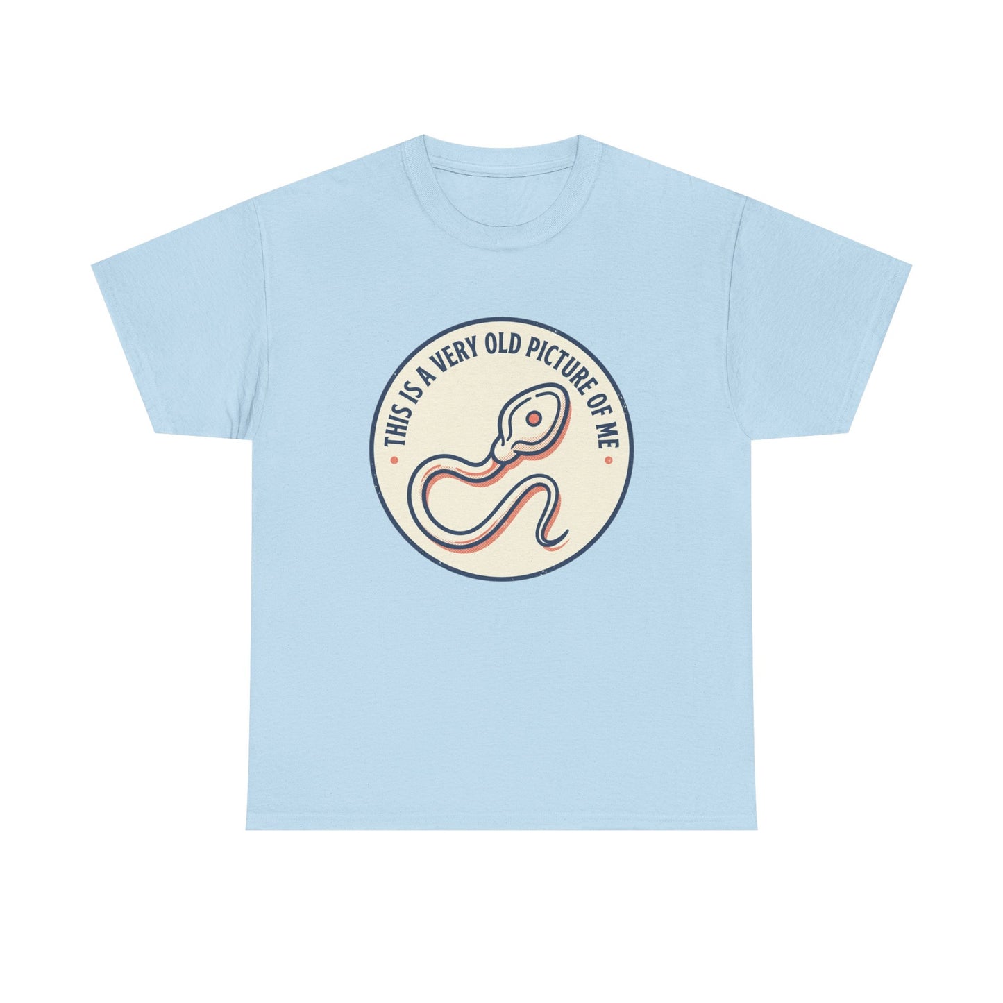 "This Is A Very Old Picture Of Me" Retro Snake Graphic Tee